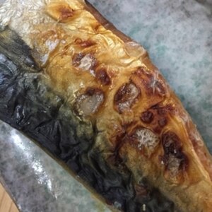 鯖の塩焼き^_^